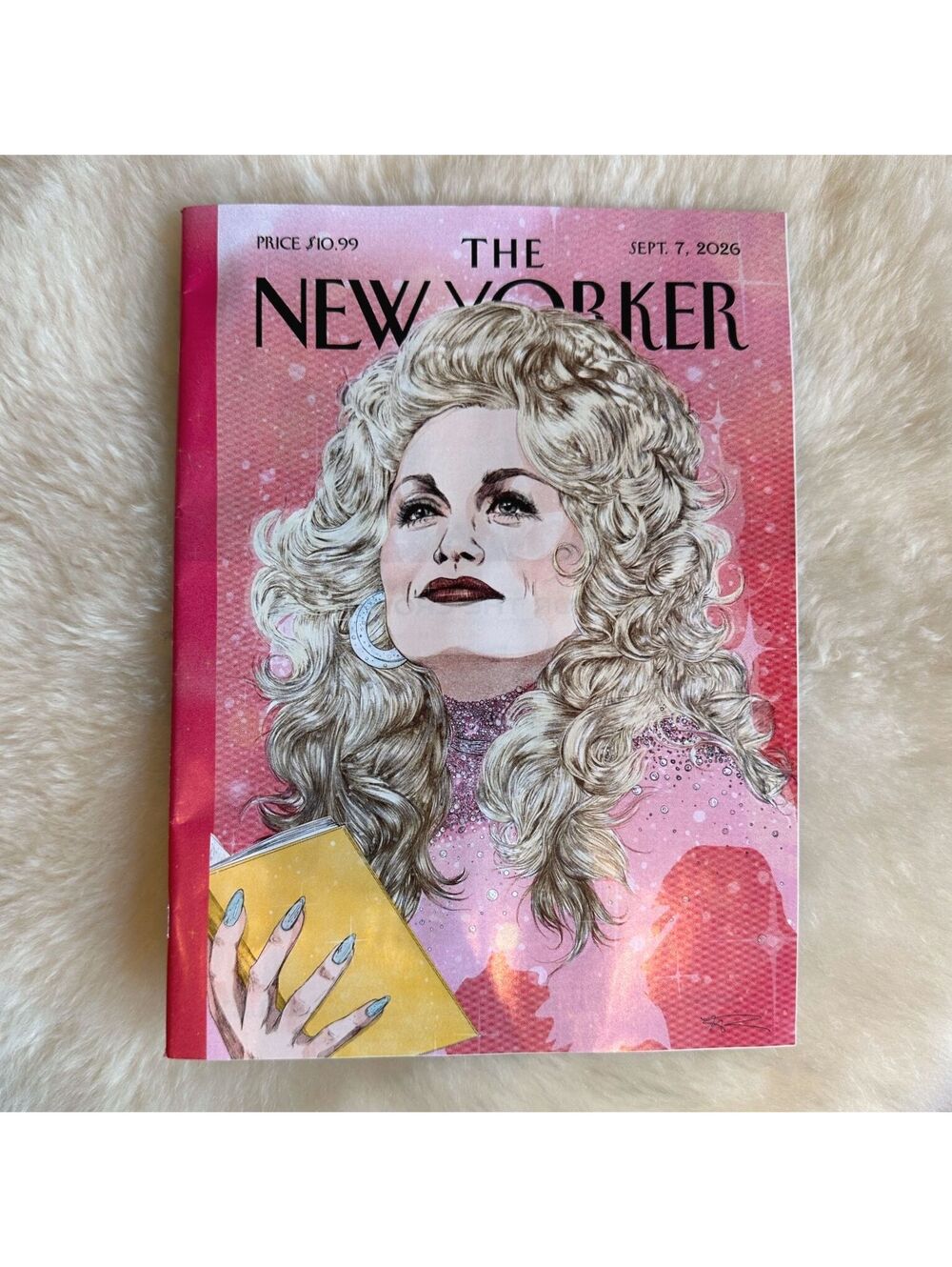 New Yorker Magazine Dolly Parton Sept 7 2026 Pure Gold Nicole Rifkin Brand New